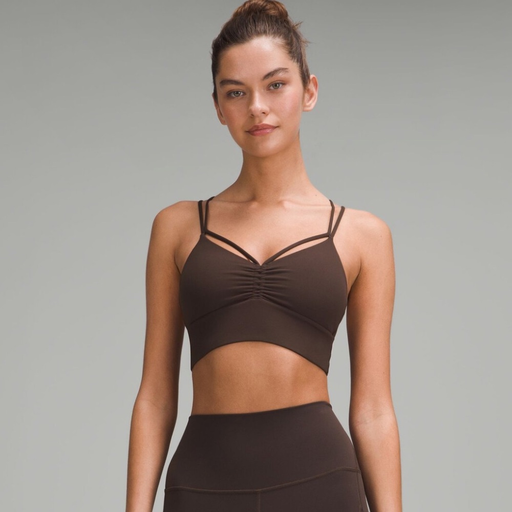 Nulu Strappy Vneck Yoga Bra